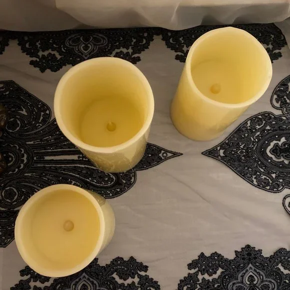 glow candles (3) with remote - Picture 5 of 13